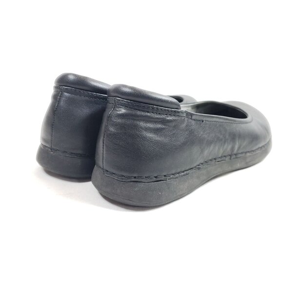 Alegria Women's Size 7.5 Petal Ballet Black Nappa - Picture 4 of 9